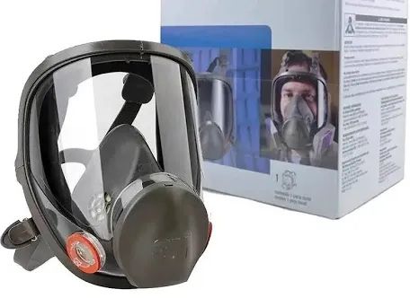 Maska 3M 6800 rozmiar M 6000 lakiernicza przeciwpyłowa pełnotwarzowa