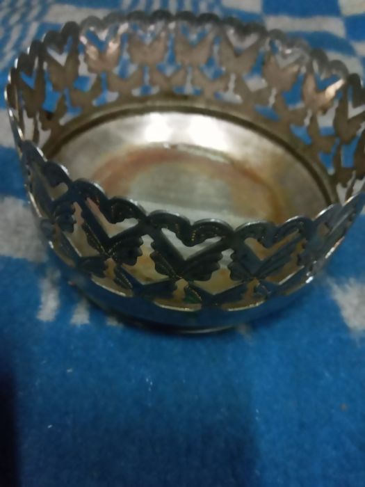 Сахарница ссср. Мельхиор.