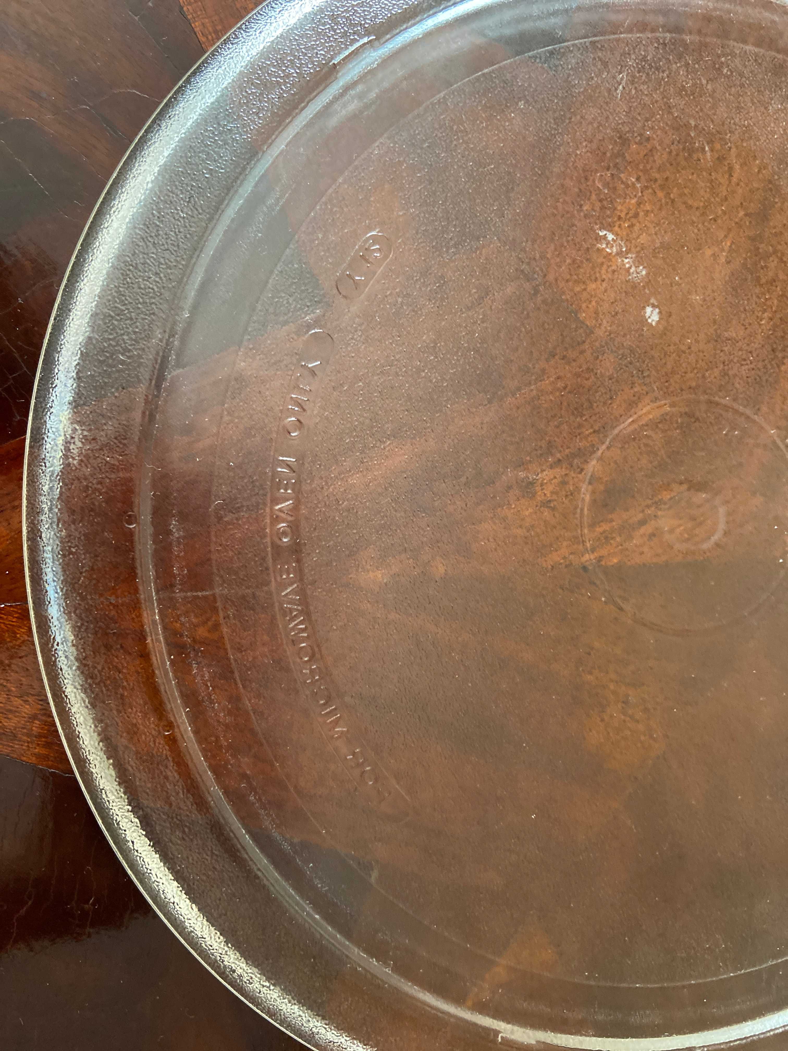 Talerz szklany 27 cm do kuchenki mikrofalowej Whirpool