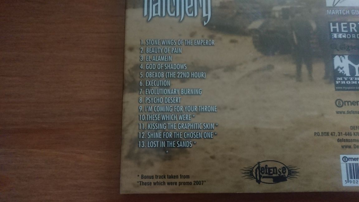 Calm Hatchery El-Alamein CD *NOWA* 2012 6-Panel Digipak Defense 006 PL