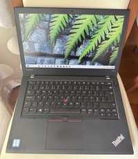 Lenovo ThinkPad T470 14"FulHD Touch/i5-6300/8G Ram/Ssd 256G/2 Baterias
