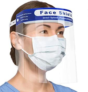 PROMOCJA Maska Przyłbica Ochronna Osłona Twarzy Face Shield
