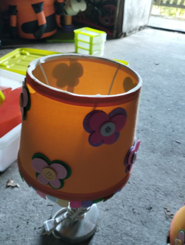Lampa do dziecięco pokoju plus klosz  na lampę  sufitowa