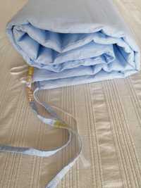 Ochraniacz osłona na łóżeczko 170 cm  niebieski