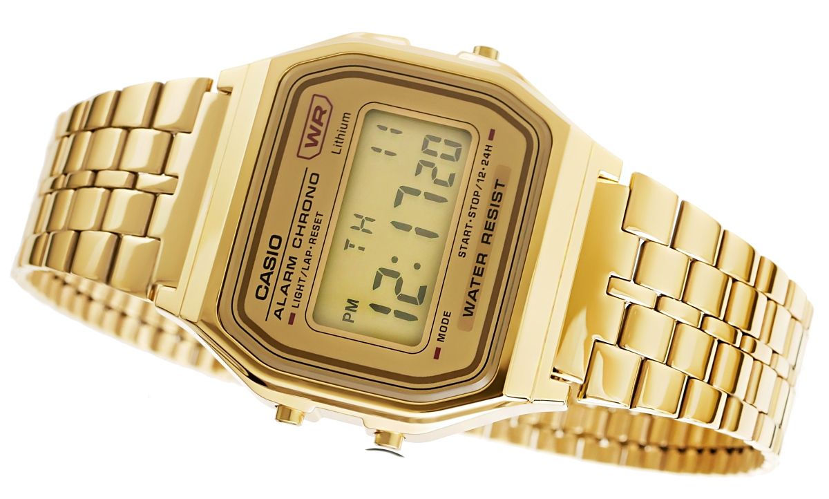 zegarek casio vintage a158wetg-9aef + box