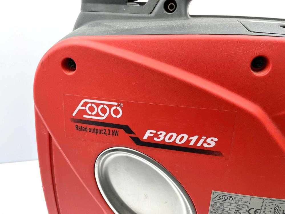 Agregat Prądotwórczy Fogo F3001IS