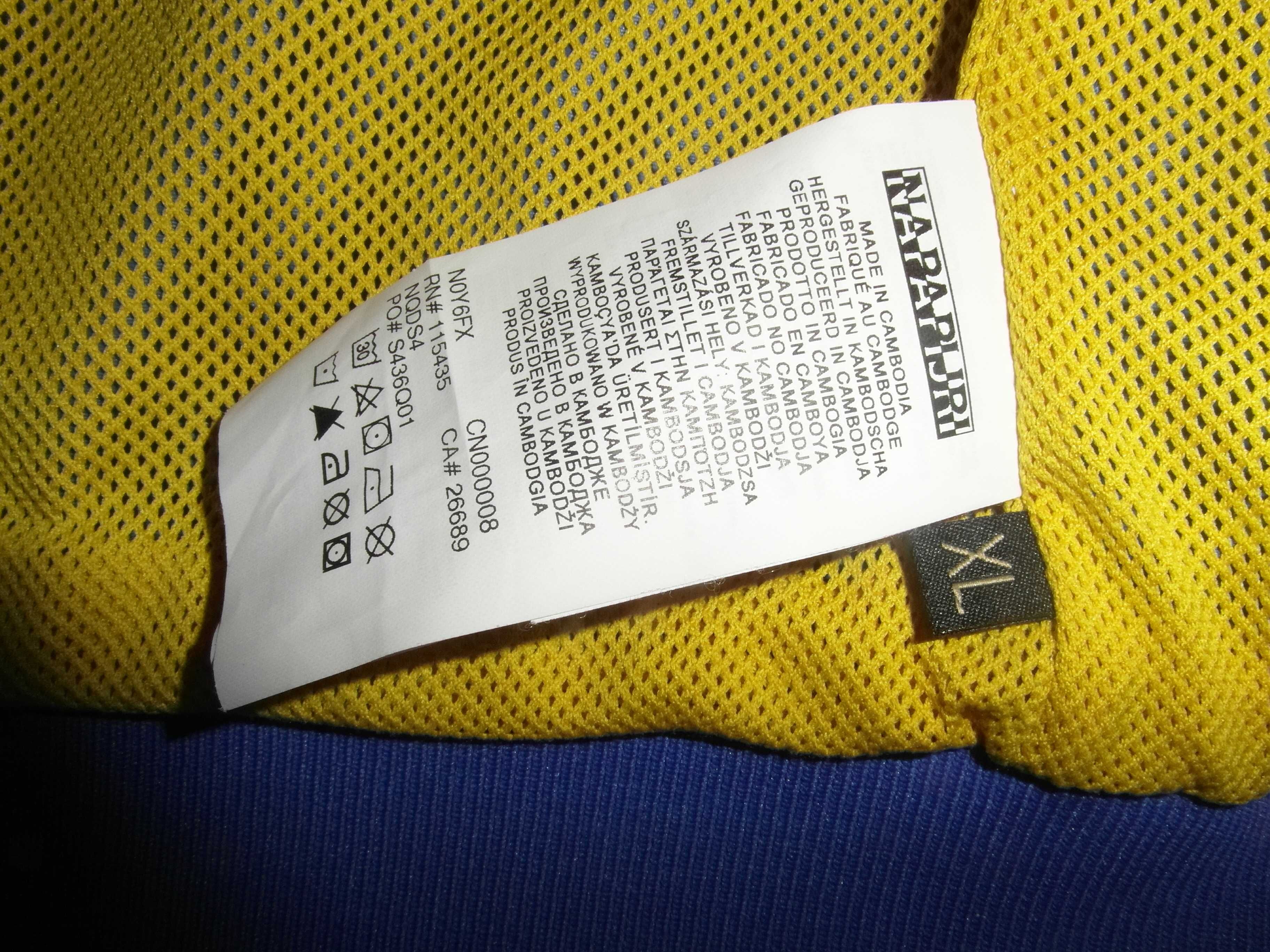 Napapijri Origial Jacket Harrington Kurtka Męska XL BDB