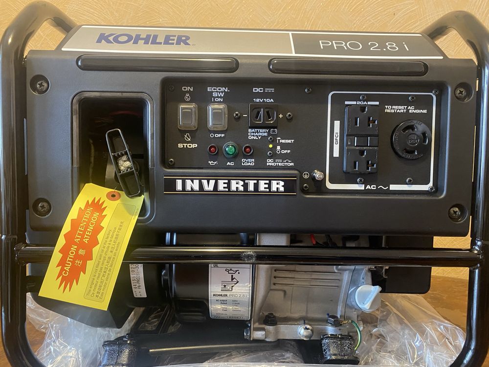 Продам новий генератор  Kohler Pro 2.8i