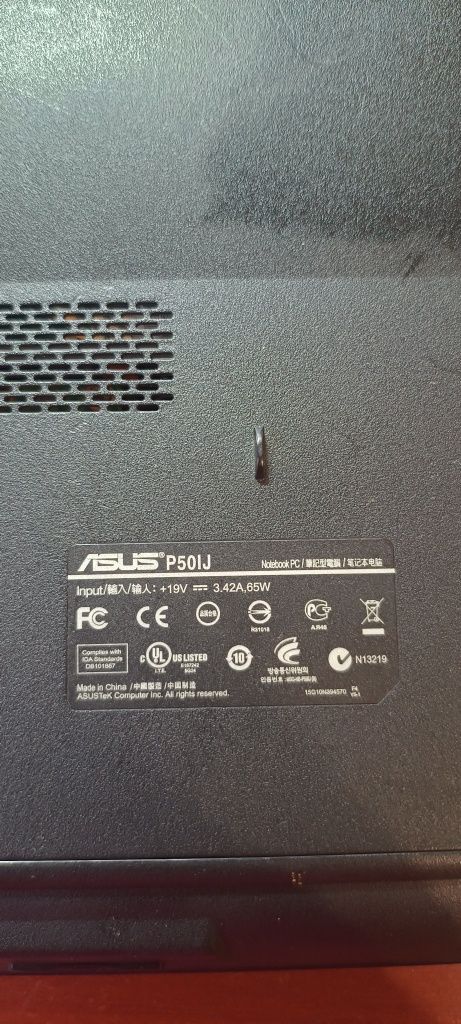 Ноутбук Asus P50 IJ