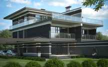 Продажа Дом Дуплекс 270м2 с подвалом газом террасой на крыше Лесники