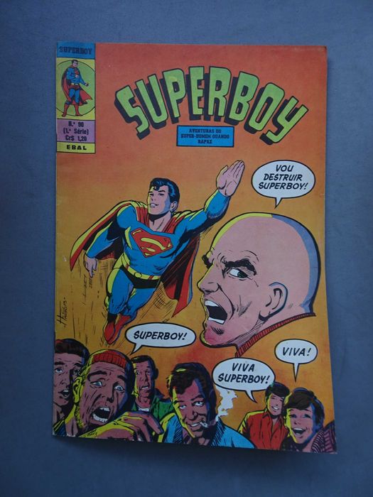 Livro - EBAL - Superboy nº 90 (1ª série)