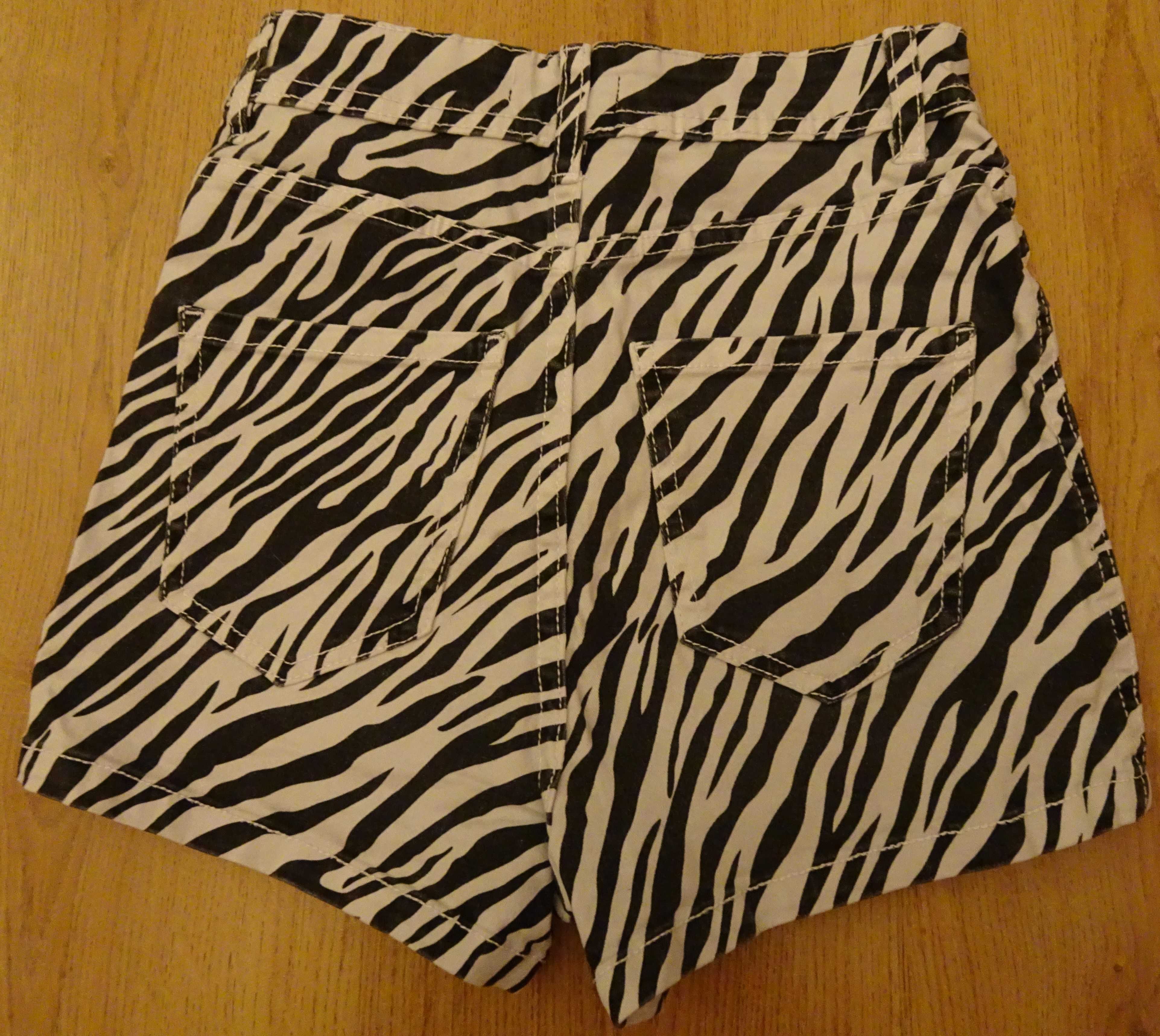 Cropp szorty damskie 36 zebra