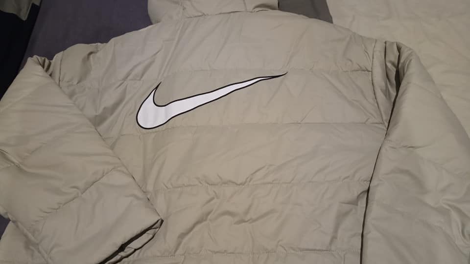 Kurtka damska NIKE Core Syn parka beżowa
