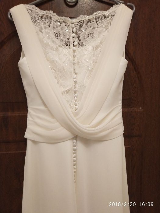 Suknia slubna 36/38 salon Afrodyta na wzrost 165cm