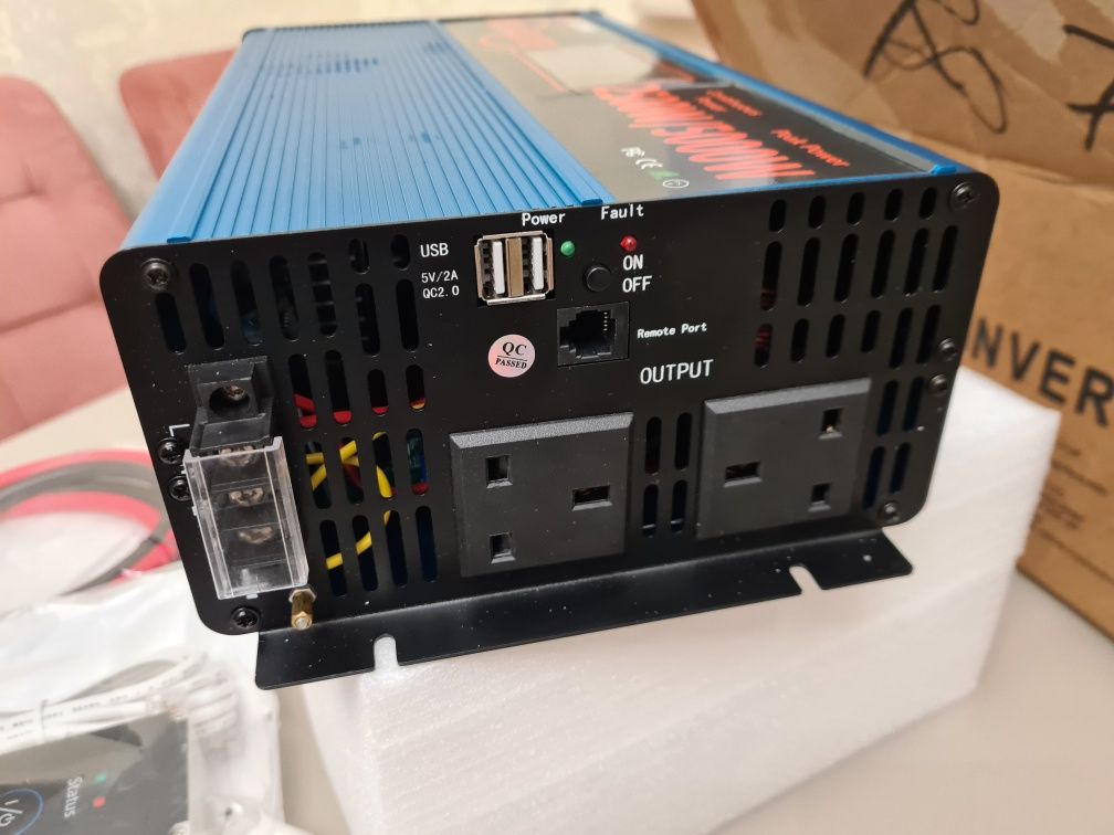 Inverter інвертор 2,5кВ 2500w 5000w чистий синус 12в 240в