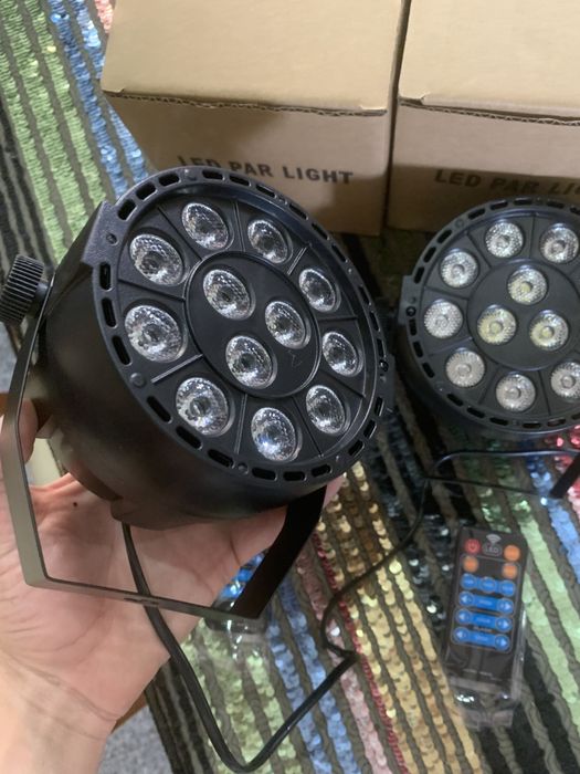 Par led 12x3w novos em caixa