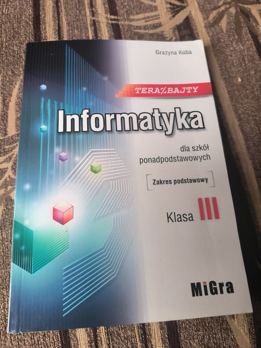 Informatyka klasa. 3 dla szkół ponadpodstawowych