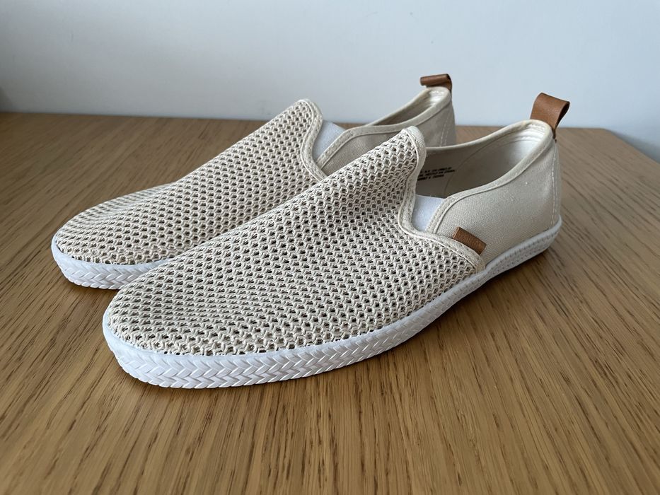Męskie trampki h&m beżowe 41
