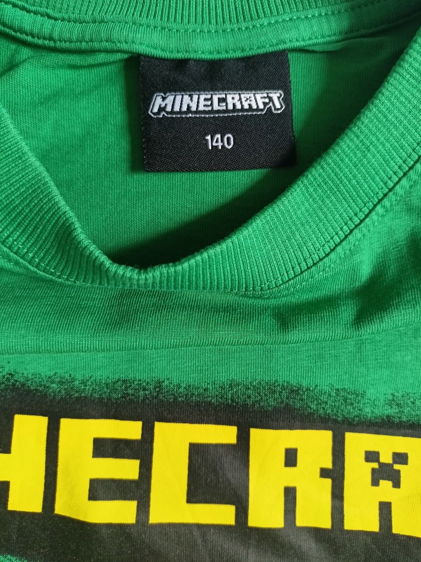 Nowa bluzka, koszulka z długim rękawem Minecraft, CoolClub