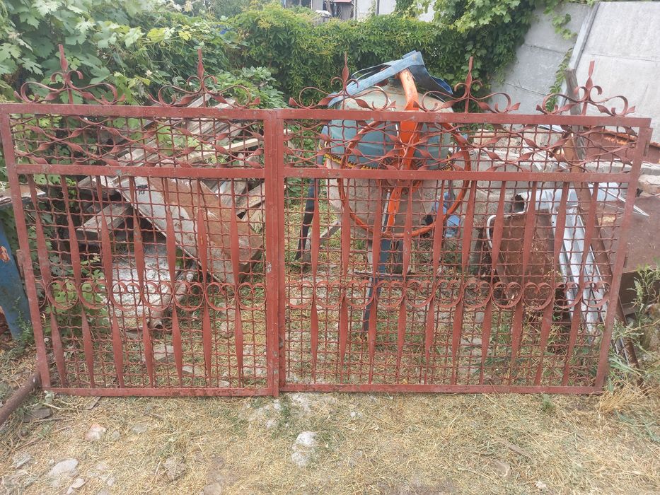 Продам ворота с калиткой