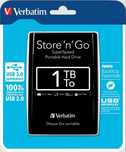Жесткий диск Verbatim Store n Go 1TB 53023 2.5" USB 3.0 Ext НОВЫЙ