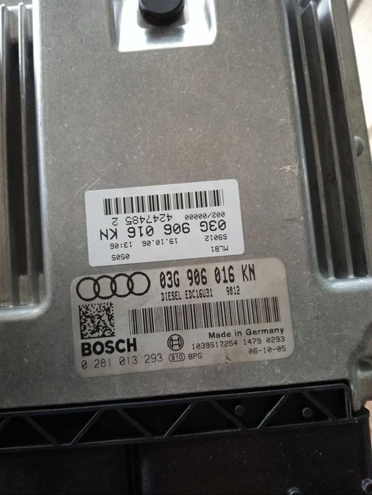 Sterownik, komputer silnika Audi a4b7