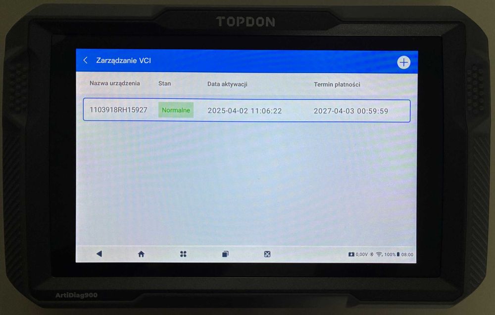 Tester diagnostyczny TOPDON ARTIDIAG900 LITE STAN IDEALNY  jak nowy!!!