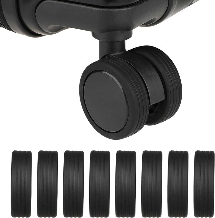 NOVO Borrachas capas para rodas malas de viagem ou cadeira escritório