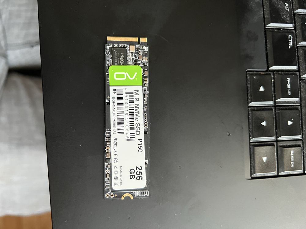 Dysk m.2 NVMe ssd p150 256GB