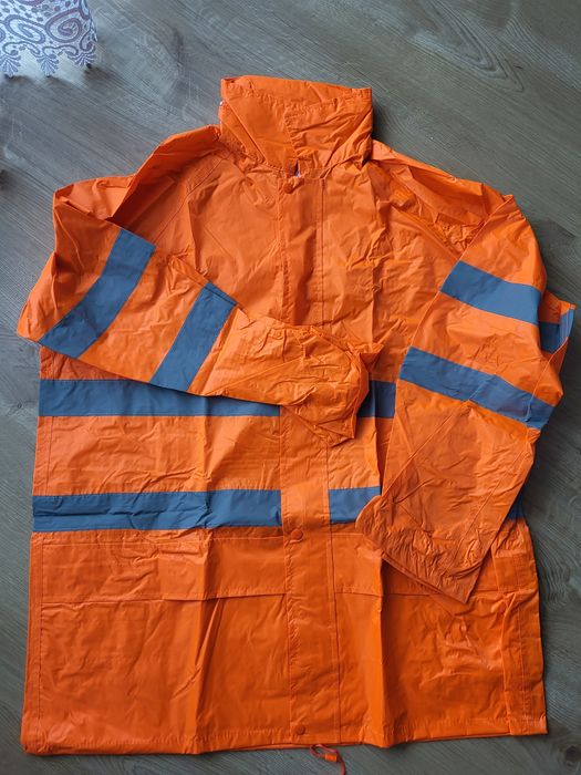 Komplet przeciwdeszczowy kurtka spodnie rozmiar 2XL