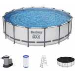 Basen stelażowy Bestway Steel Pro Max 488 x 122 cm