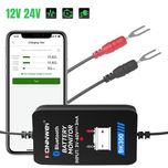 KONWWEI BK300 монитор тестер аккумулятора 6-24V, Bluetooth 5.0. iOS