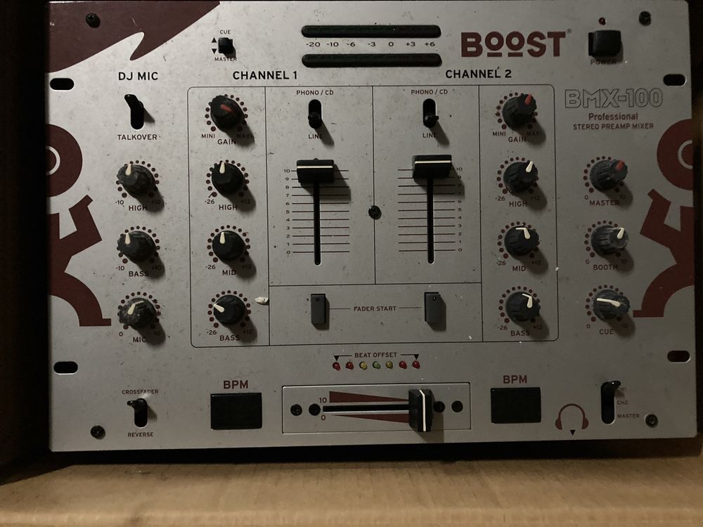 Mesa de mistura Boost
