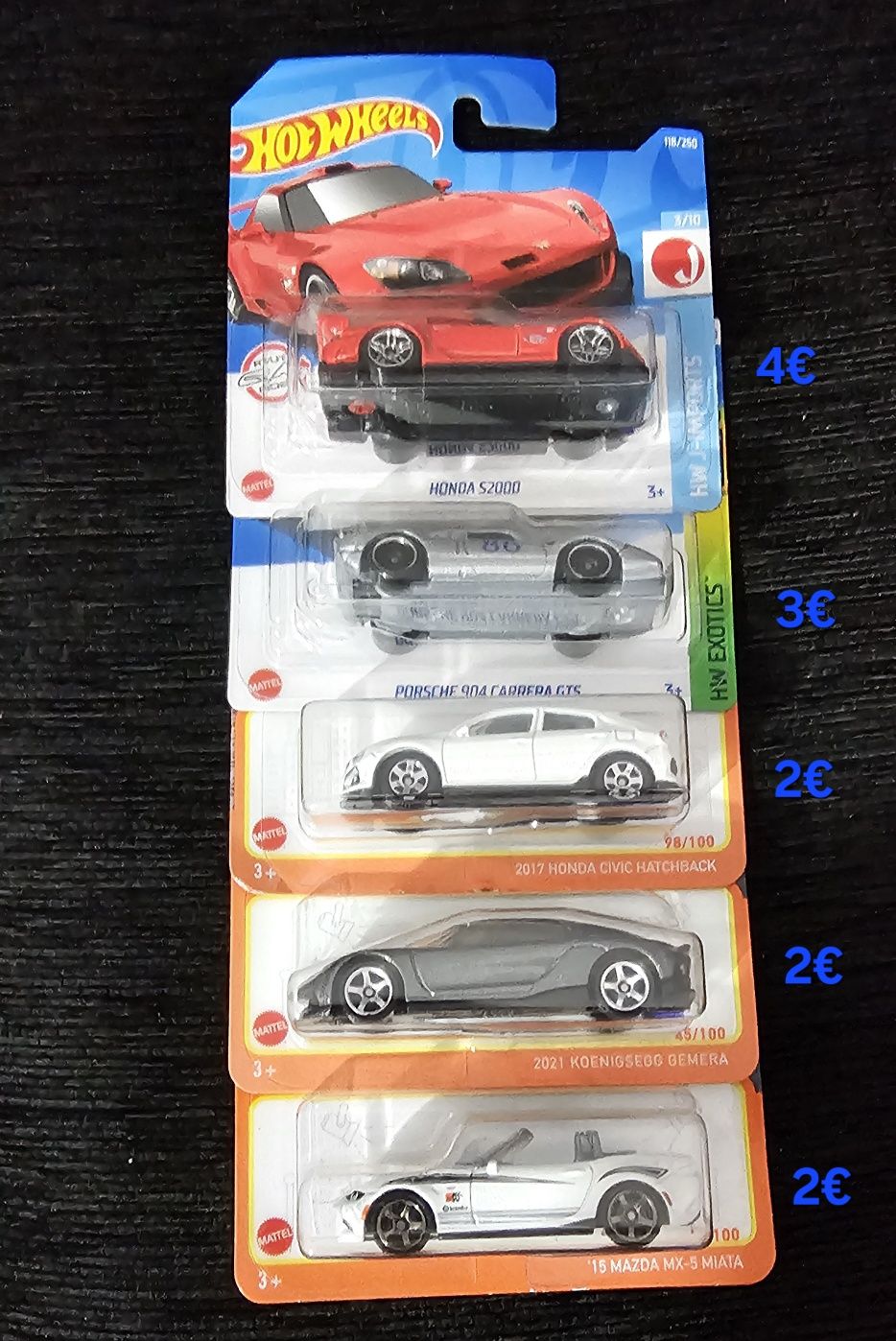 Miniaturas para coleção