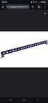 Barra Profissional 18 LEDs 3W UV (Luz Negra) BUV183 - beamZ