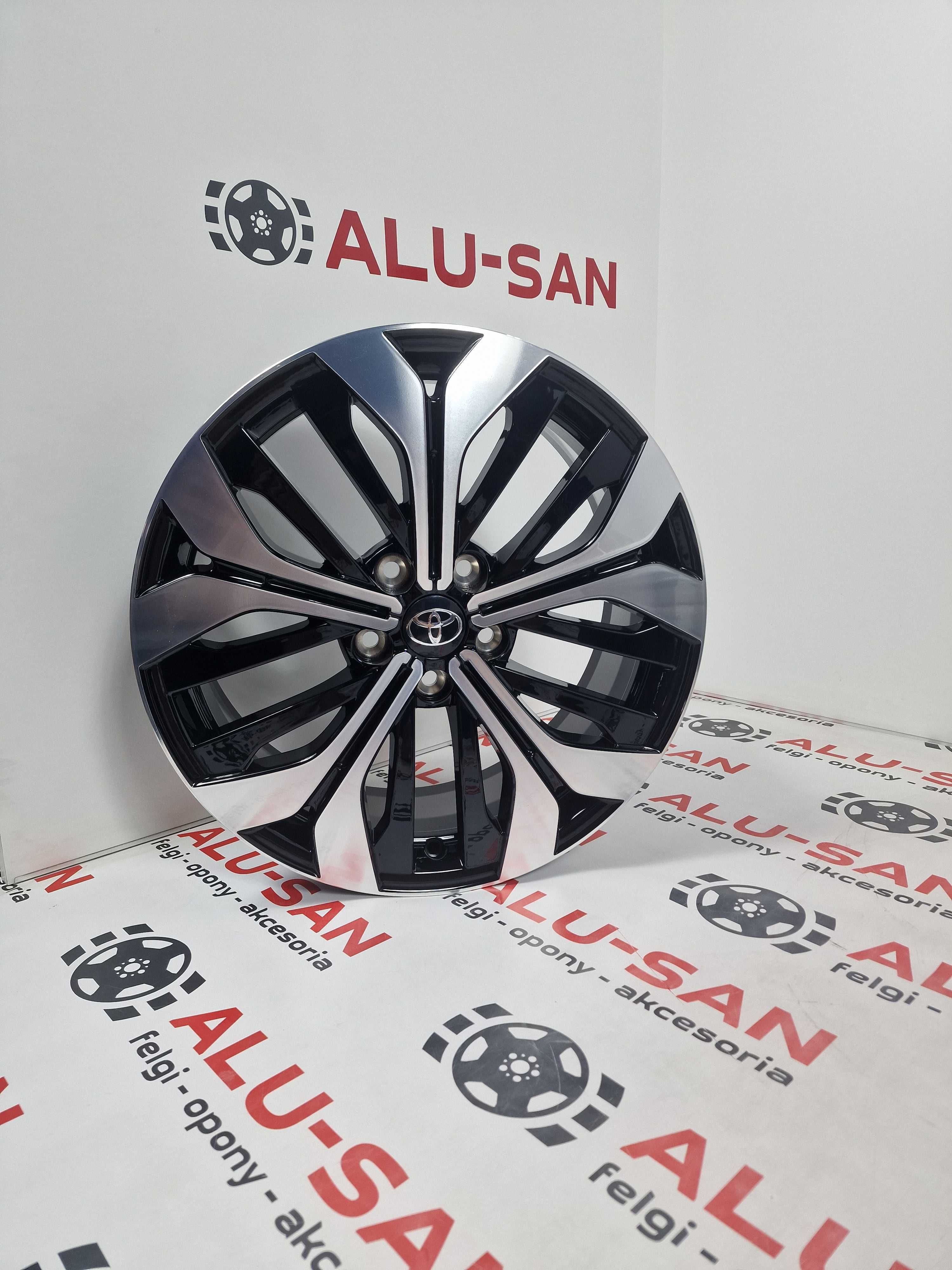 NOWE alufelgi TOYOTA 18" 5x114,3 Auris Corolla RAV-4 Previa - Czarne