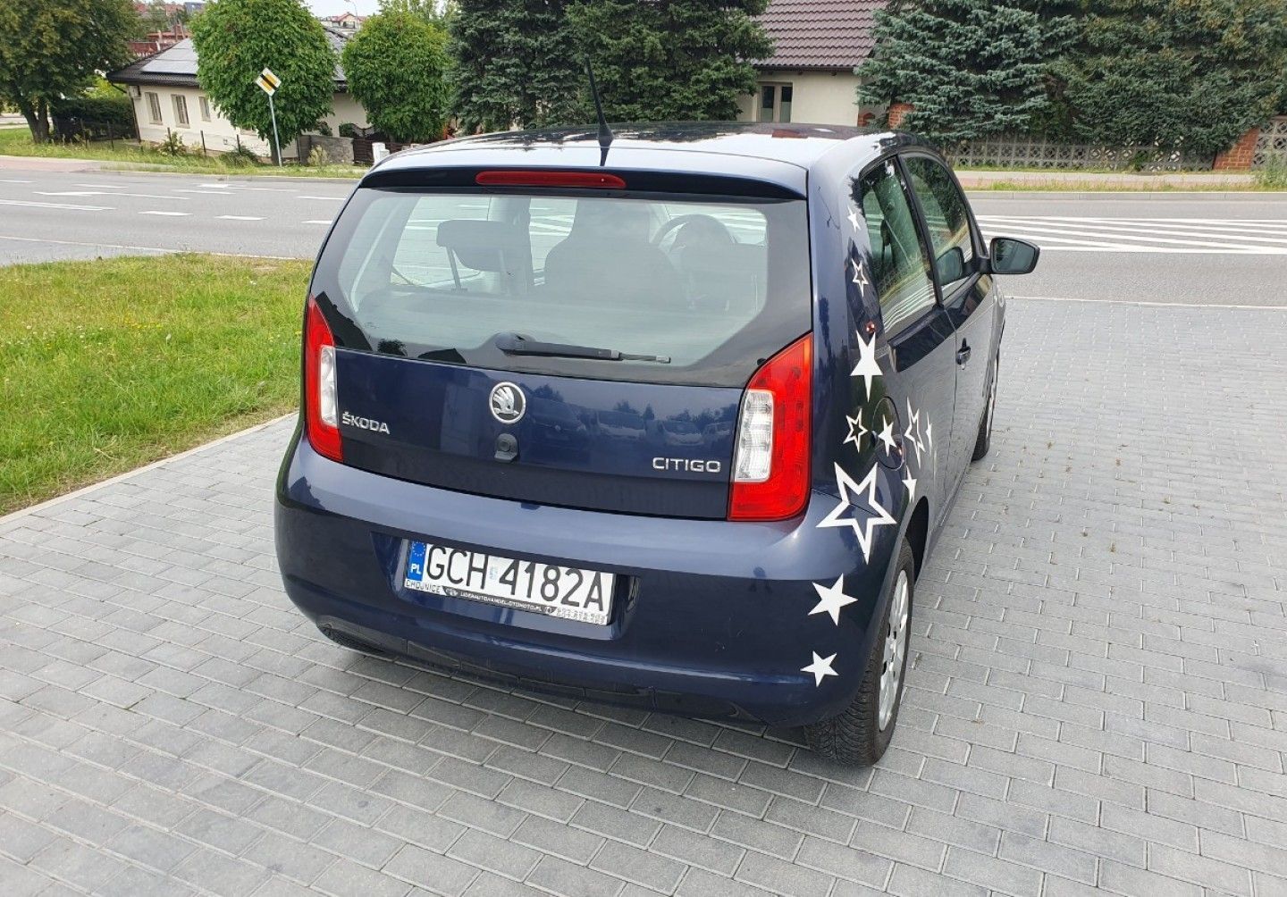 Skoda Citigo 1.0 60KM Klima Grzane Fotele Nawigacja 2-Właścicieli Zarejestrowany