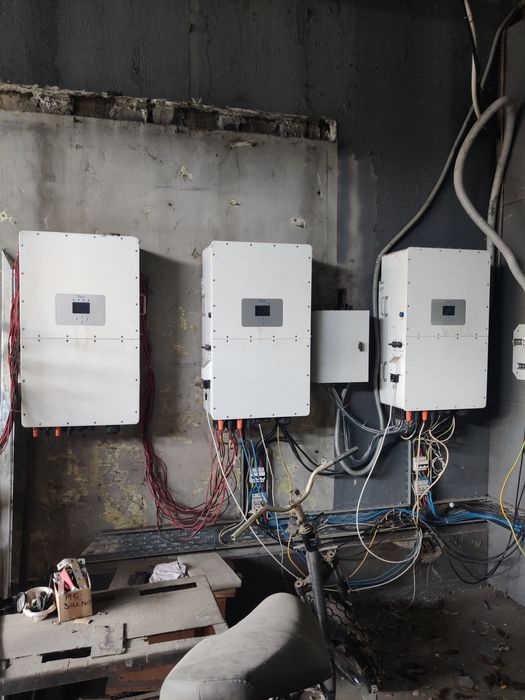 Подключение Инвертора, генератора, аккумулятора