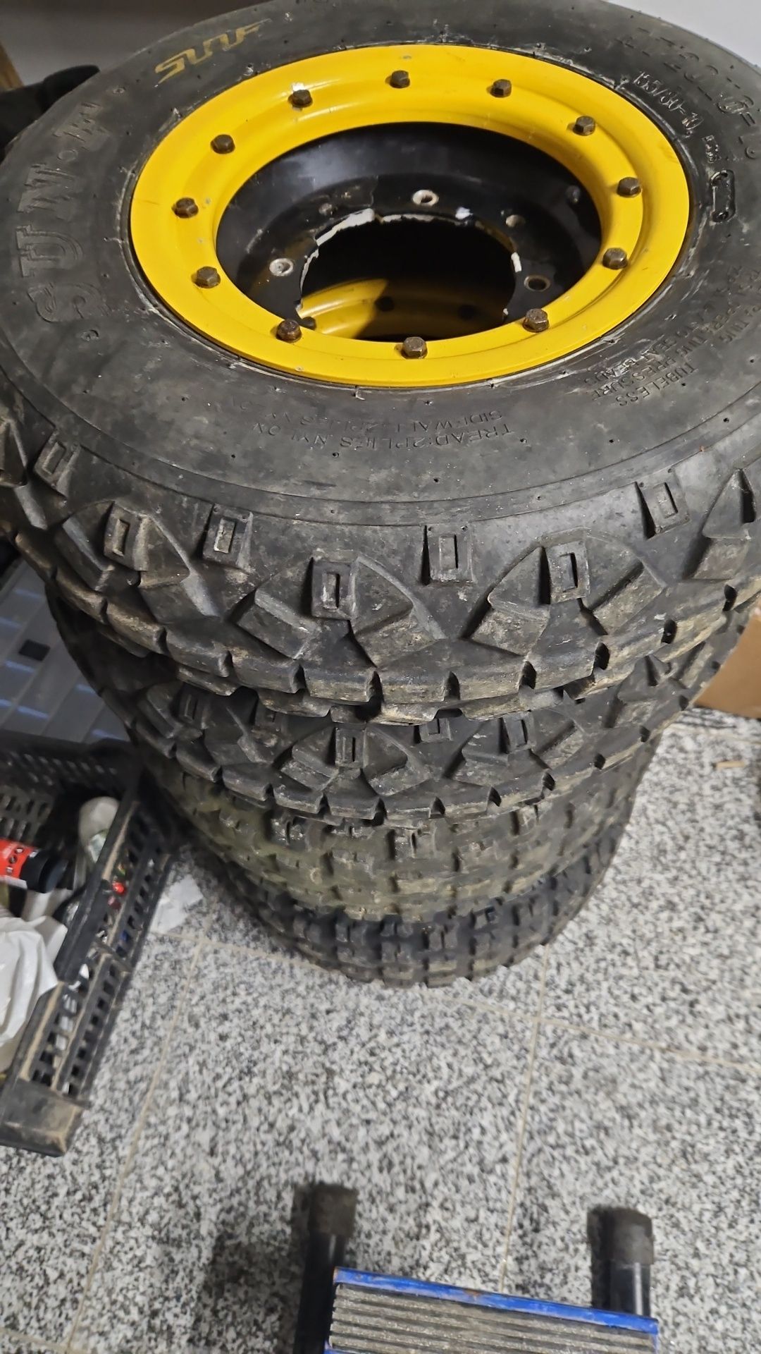 Rodas quad dupla furação