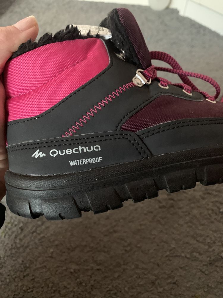 Zimowe buty trapery Quechua 35