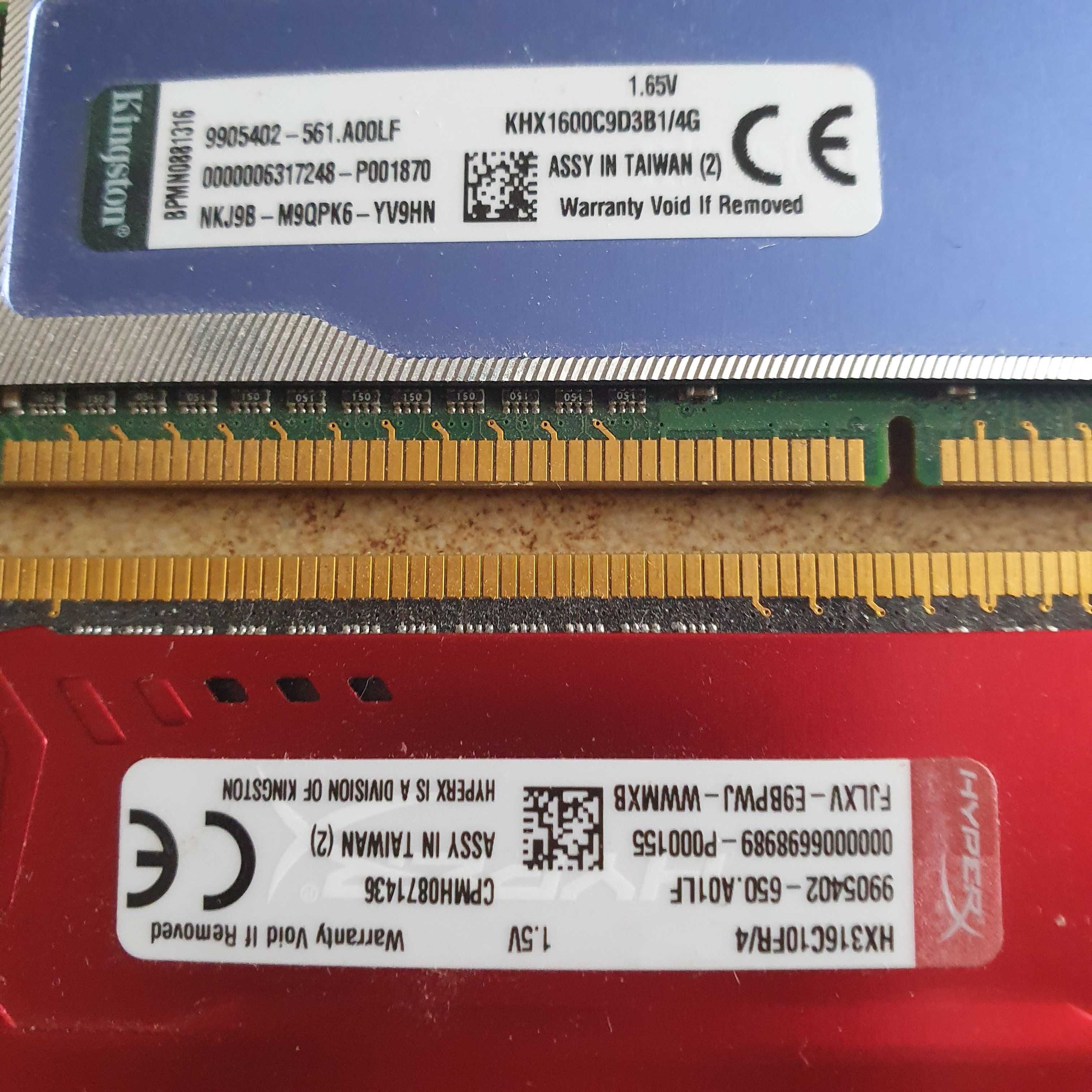 Pamięć 2x4 GB DDR-3 + gratisy