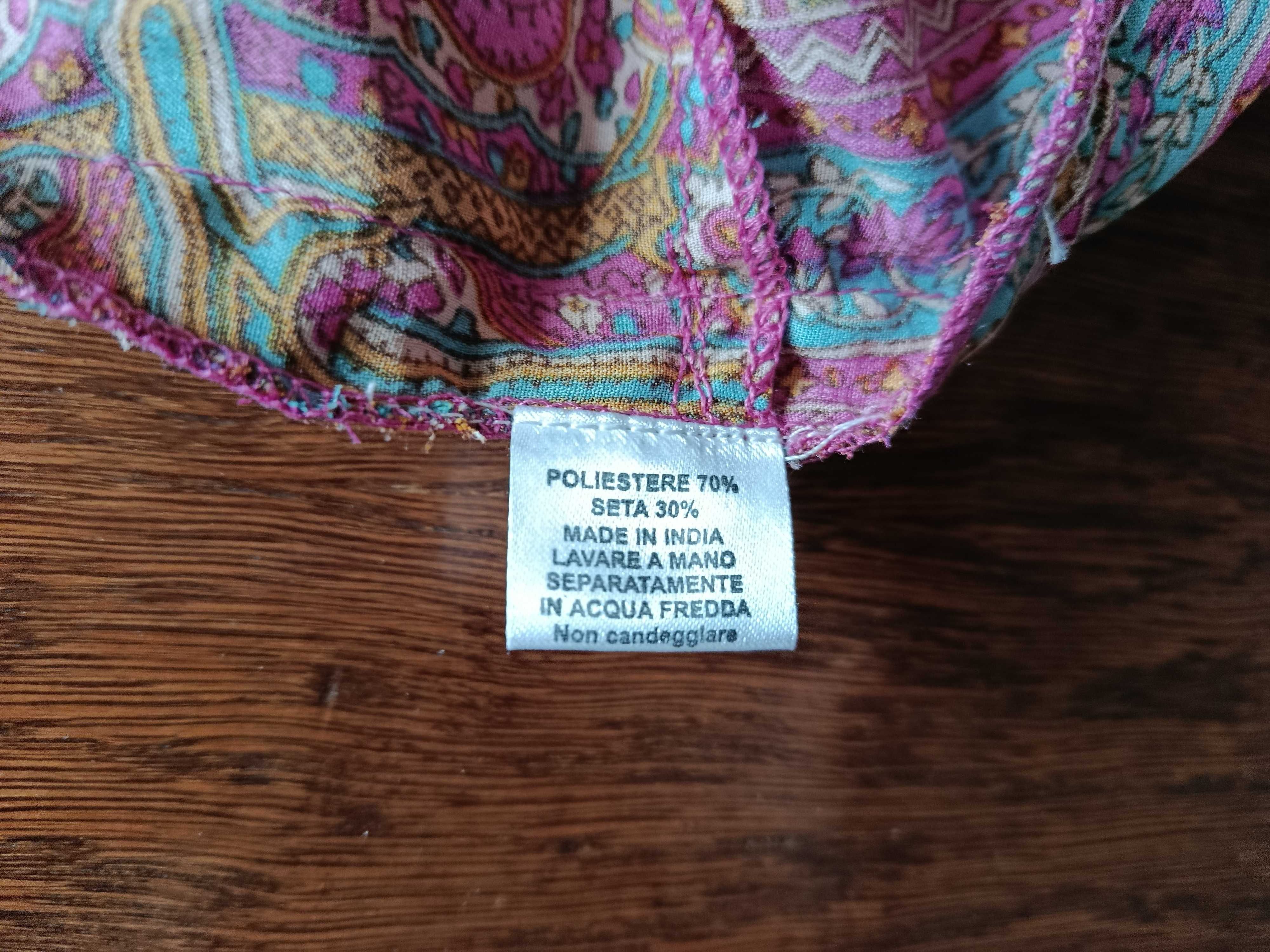 Letnia wzorzysta sukienka roz.S