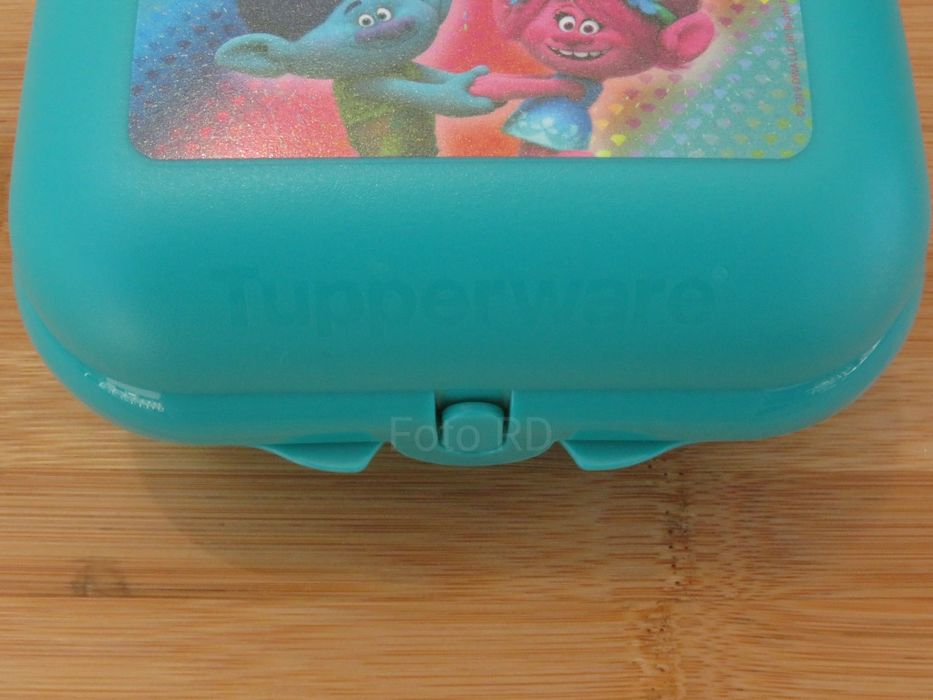 Tupperware Conjunto Ostras Trolls + Mochila Novas
