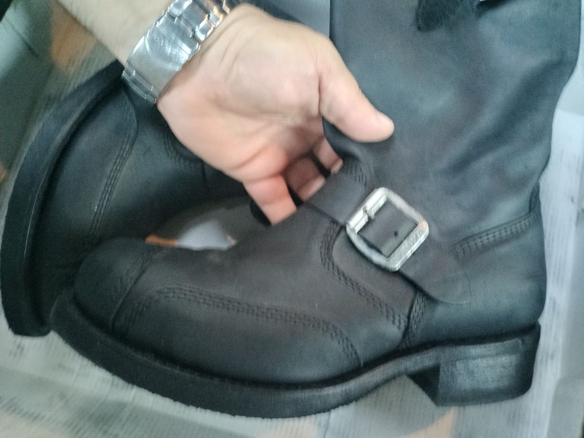 Botas Sendra para motociclista em ótimo estado Tamanho 40