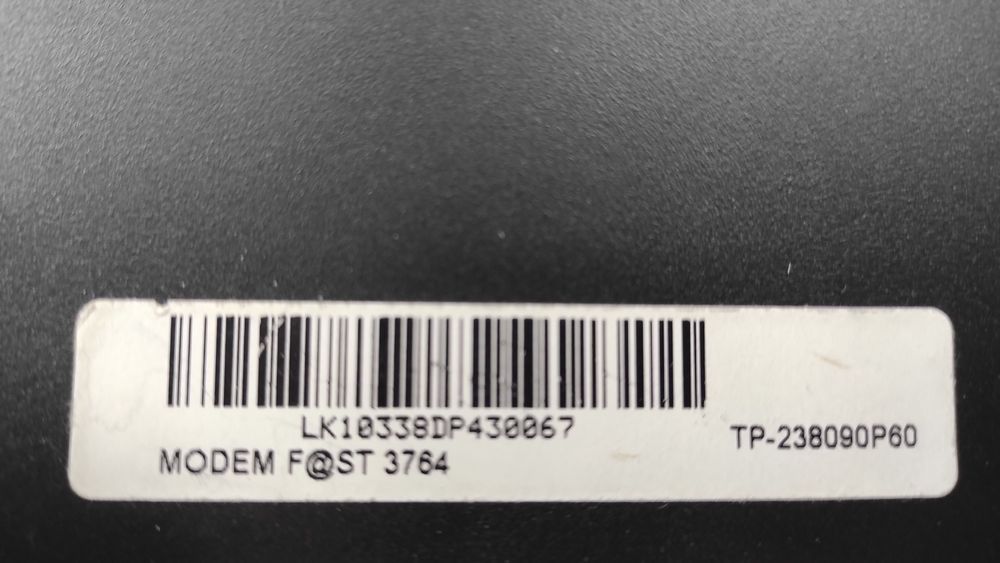 Router wifi modem ADSL Sagem Sagemcom FAST 3764