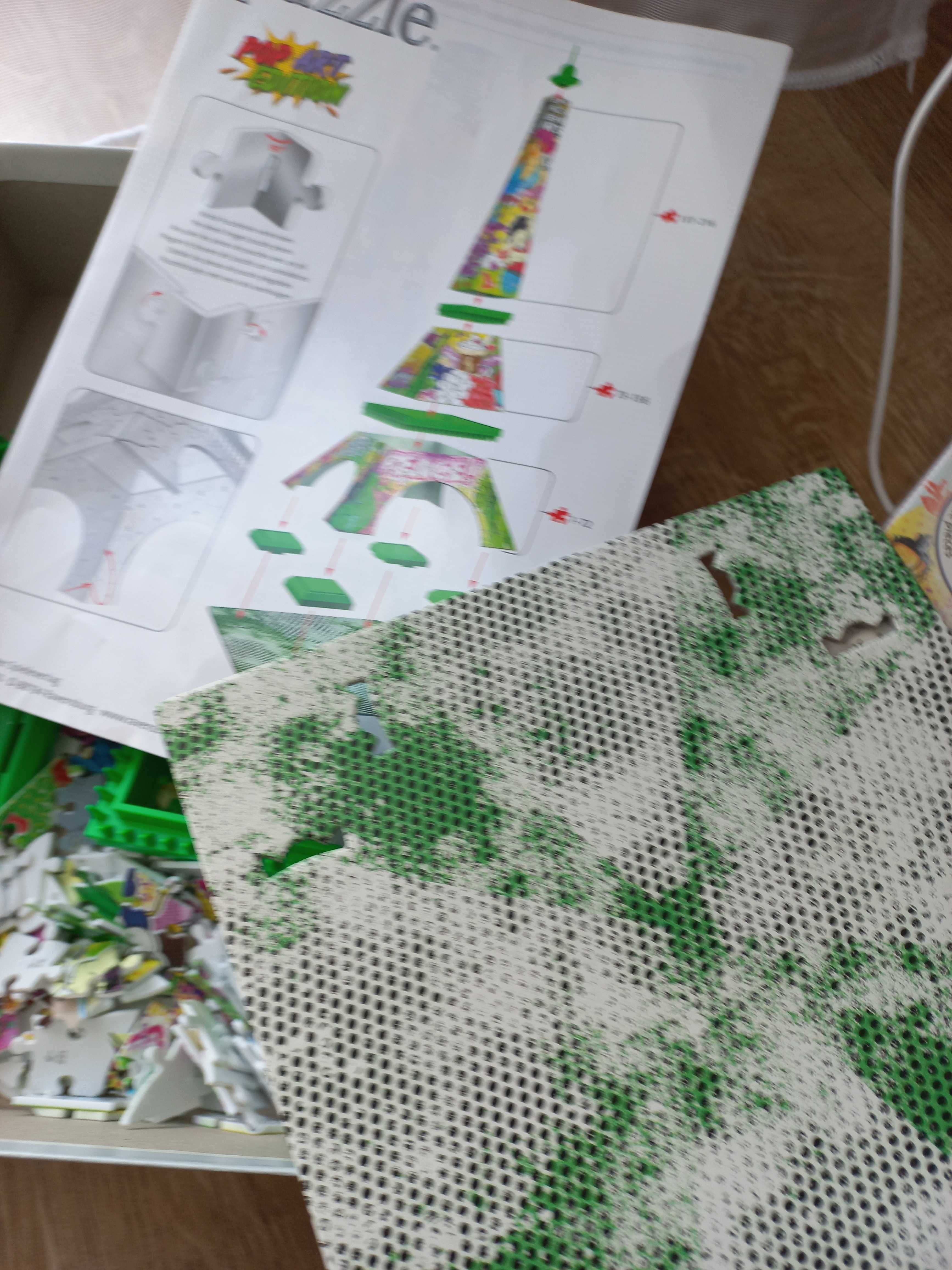 Puzzle ravensburger wieża aifla