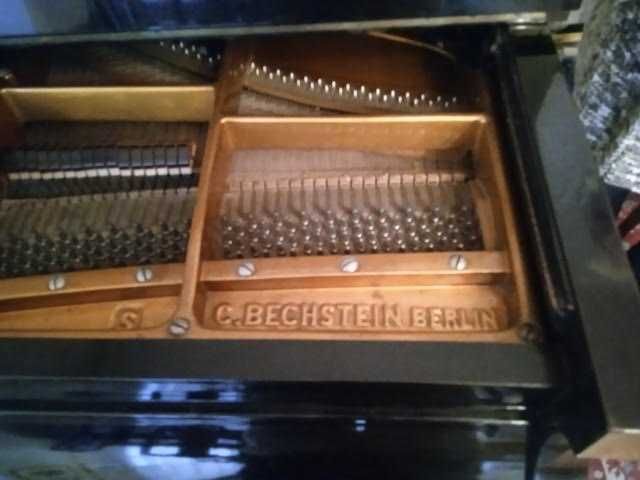 Fortepian C. Bechstein S-142943, Wszystkie części oryginalne-Unikat!