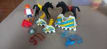 Playmobil zbroja dla konia, konie, rycerz