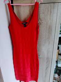Sukienka czerwona obcisła r. XS firmy MANGO