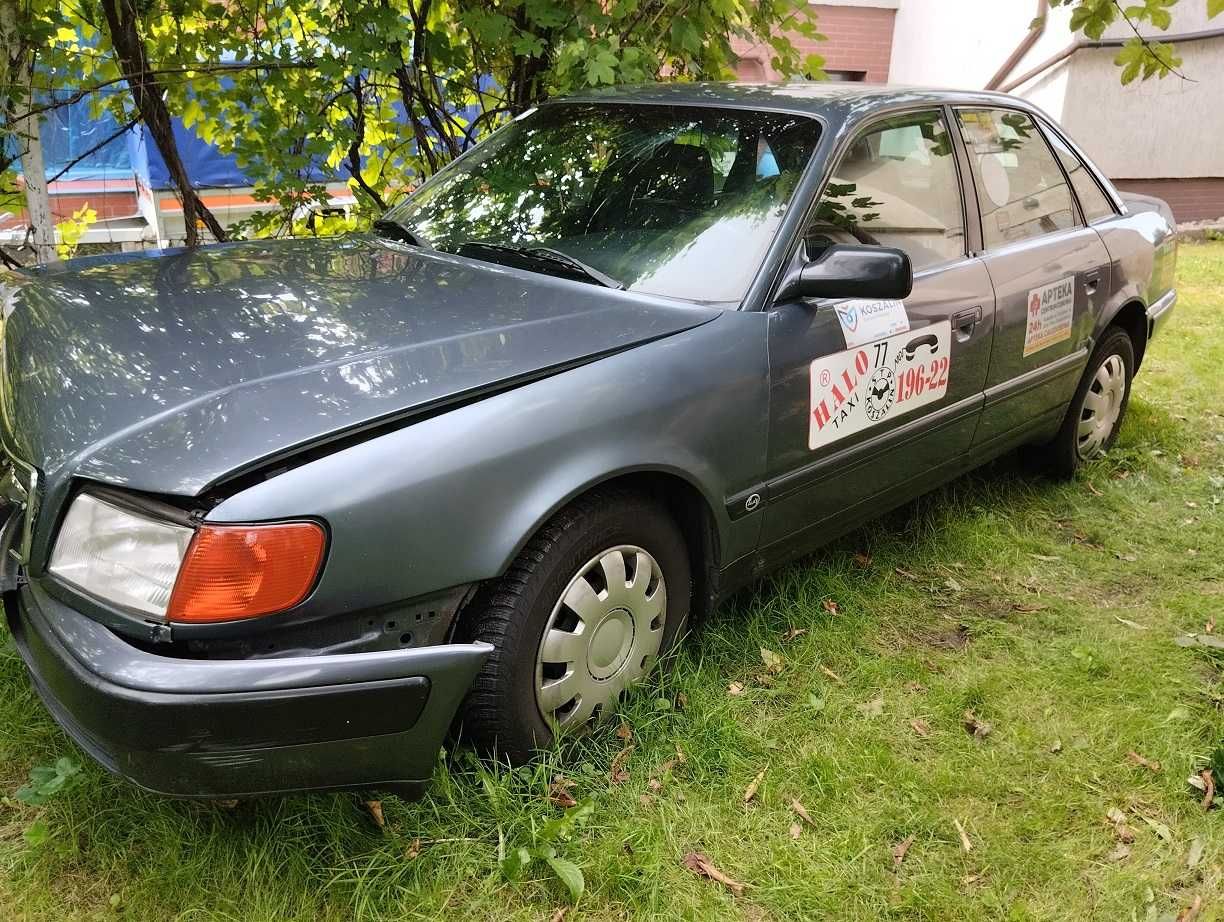Audi 100 C4 1993 r z LPG Sprzedam - uszkodzone